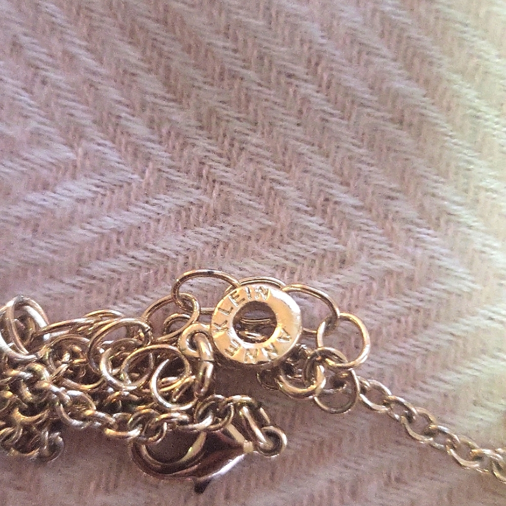 Anne Klein Gold Necklace with Sleek Modern Design - Picture 5 of 5